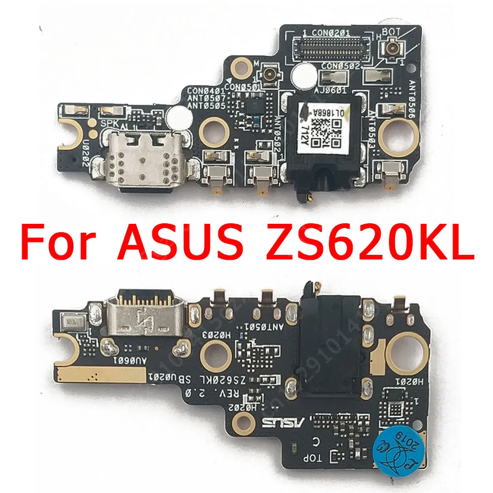 Оригинальная зарядная Плата USB для ASUS ZenFone 5z ZS620KL порт зарядки PCB док разъем гибкий