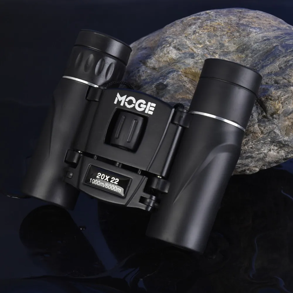 Мощный бинокль 100X22 20x22 22X25 дальний складной мини телескоп Bak4 FMC охотничья оптика