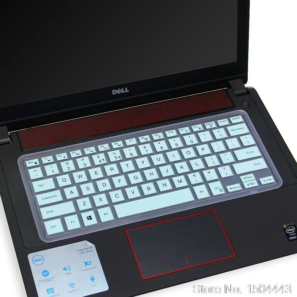 whiteblue Тетрадь чехол для клавиатуры ноутбука для ухода за кожей кожи DELL Vostro 14 дюймов 5460 5468 5470 5471 5480 V5460 5481 V5470 V5471 V5480 V5481 V5468 - Цвет: whiteblue