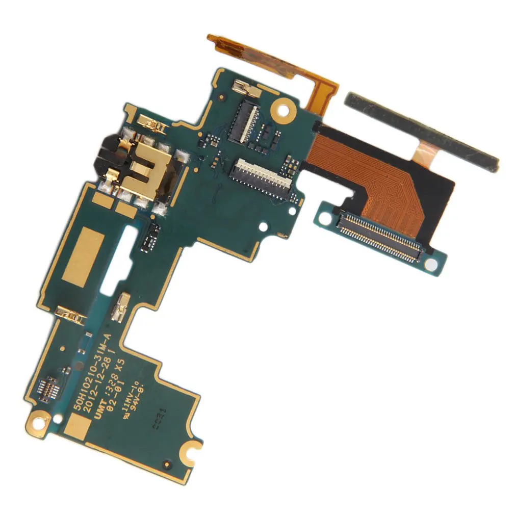 10pcs Earphone Audio Jack Headphone Socket Headset Port Flex Cable Microphone For Samsung Galaxy J6 2018 J600F A6 2018 A600F