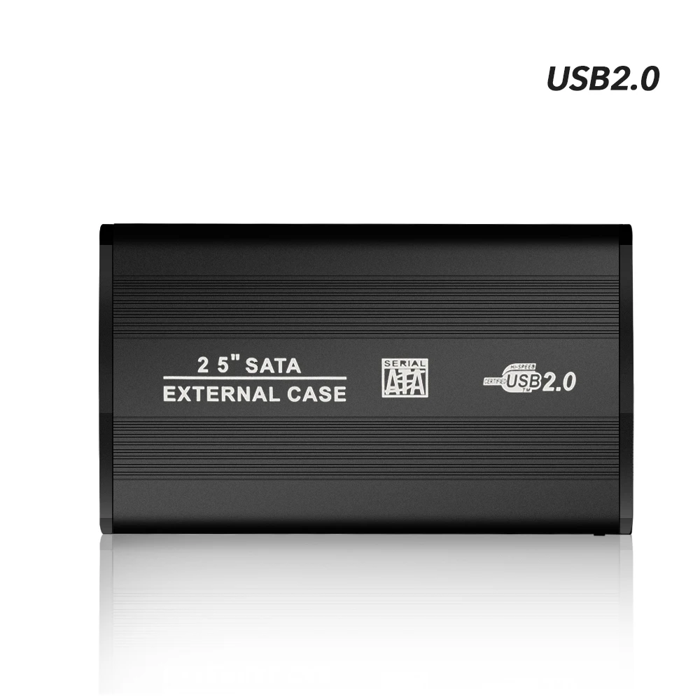 TISHRIC 2.5 Inch USB3.0 External HDD Case Hard Drive Box Hard Disk Case Sata To Usb HDD Enclosure Case For Hard Drive best hdd enclosure HDD Box Enclosures