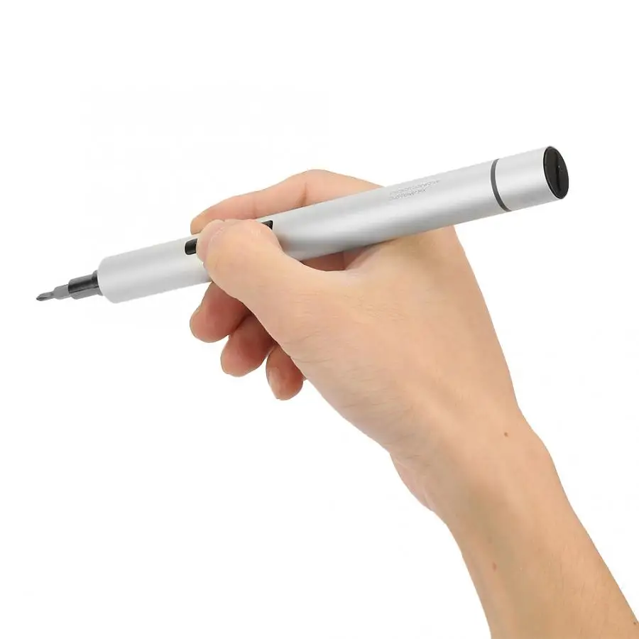 150rpm Mini Cordless Electric Screwdriver Aluminum Housing Alloy Steel Screwdriver Bit Tool