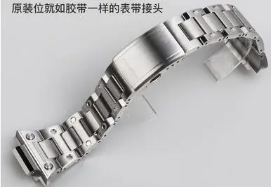 silver band Нержавеющая сталь GX-56 GXW-56 Pro и классические часы ободок и ремешок Generic - Цвет: silver band