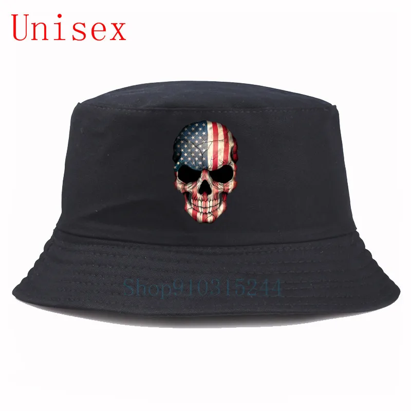 American Flag Skull hats for women 