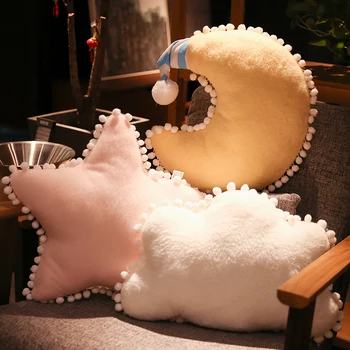 

INS Couch Pillow Cute Lovely Cushion Bedside Crown Pillow Bay Window Living Room Decoration Girl's Heart Net Red