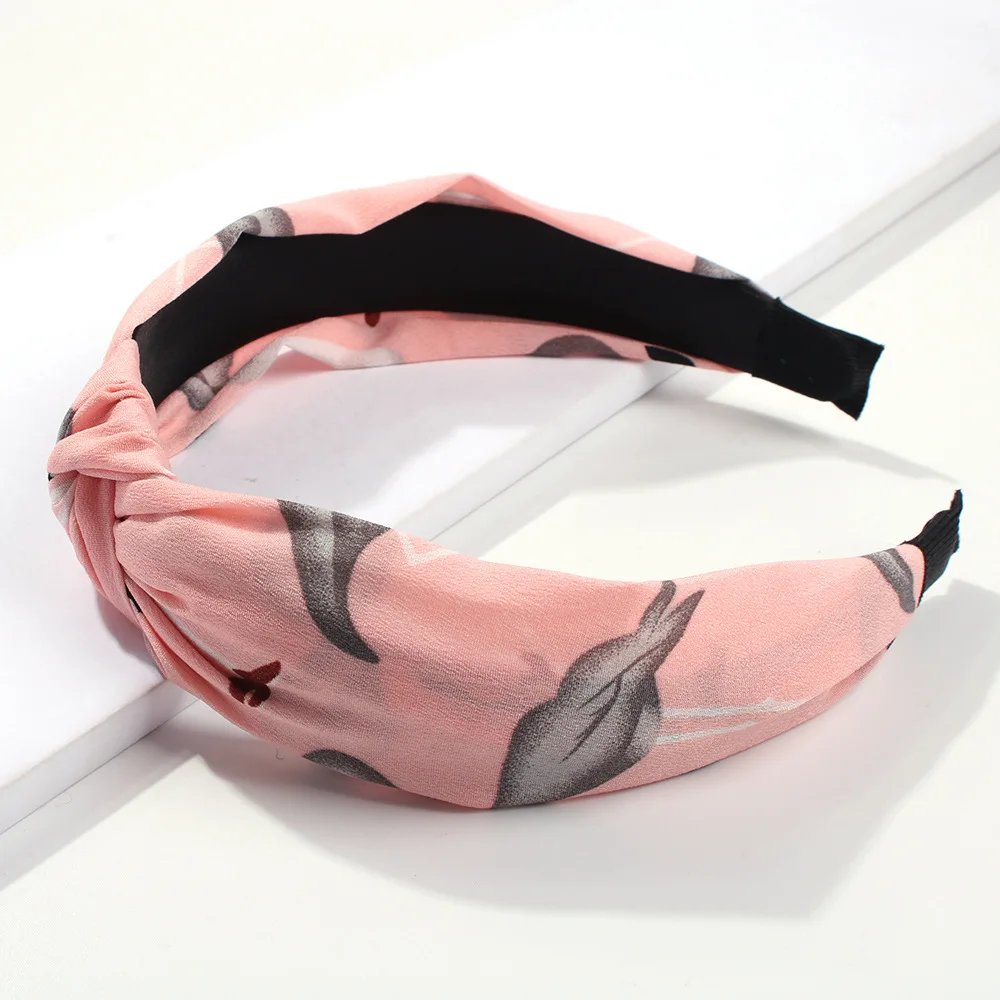 1 шт., топ, бант для волос, эластичная повязка на голову для женщин, аксессуары для волос, Цветочная повязка на голову, повязка для волос для девочек, Осень-зима