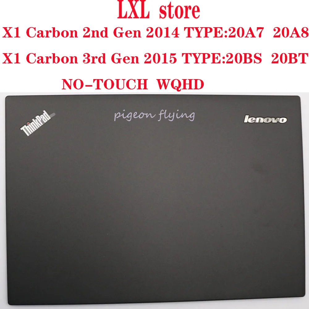 46K.014CS.0001 для ноутбука Thinkpad X1 Carbon 2nd и 3rd gen LCD верхняя крышка без касания WQHD FRU 04X5564