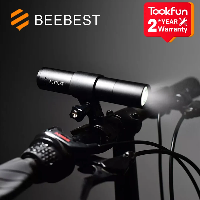 Фонарик для велосипеда Beebest водонепроницаемый передний и задний фонарь горного