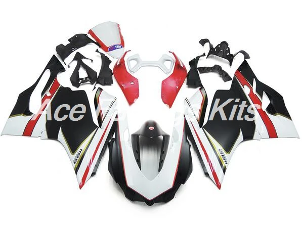 Полный Мотоцикл Обтекатели для Ducati 899 1199 2012 2013 12 13 14 обвес панели ABS пластик красный Cowlings кузов Прохладный