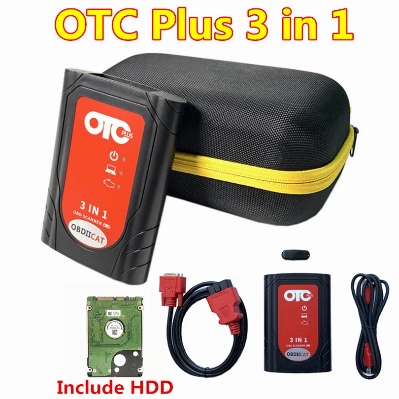 OTC плюс 3 в 1 GTS TIS3 OTC сканер Форто-yoya портативная IT3 V14.20.019 Global Techstream для игрушек-ota OTC плюс Nis-Сан-консультации для vol-vo - Цвет: OTC PLUS
