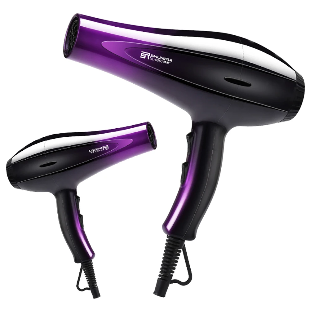 Hair Dryer Hot and Cold Wind with Diffuser Conditioning Powerful Hair Dryer Motor Heat Constant Temperature Care Blow