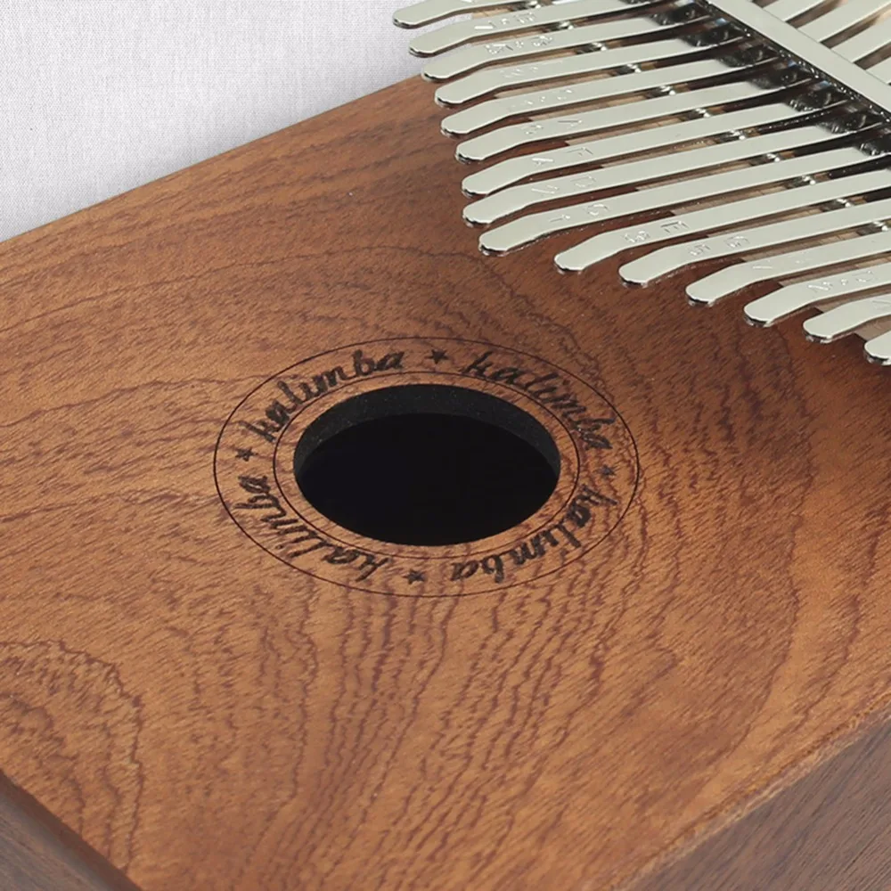 

New 17 Keys Thumb Piano Portable Finger Board With Tune Hammer Wood Instrument Pine Aluminum Kalimba Keyboard Music