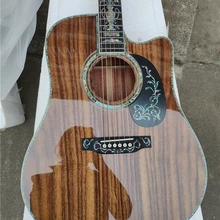 41 дюймов Твердые koa дерево акустическая Гитары s, Гитары акустической гитары, акустической гитары Гитары s