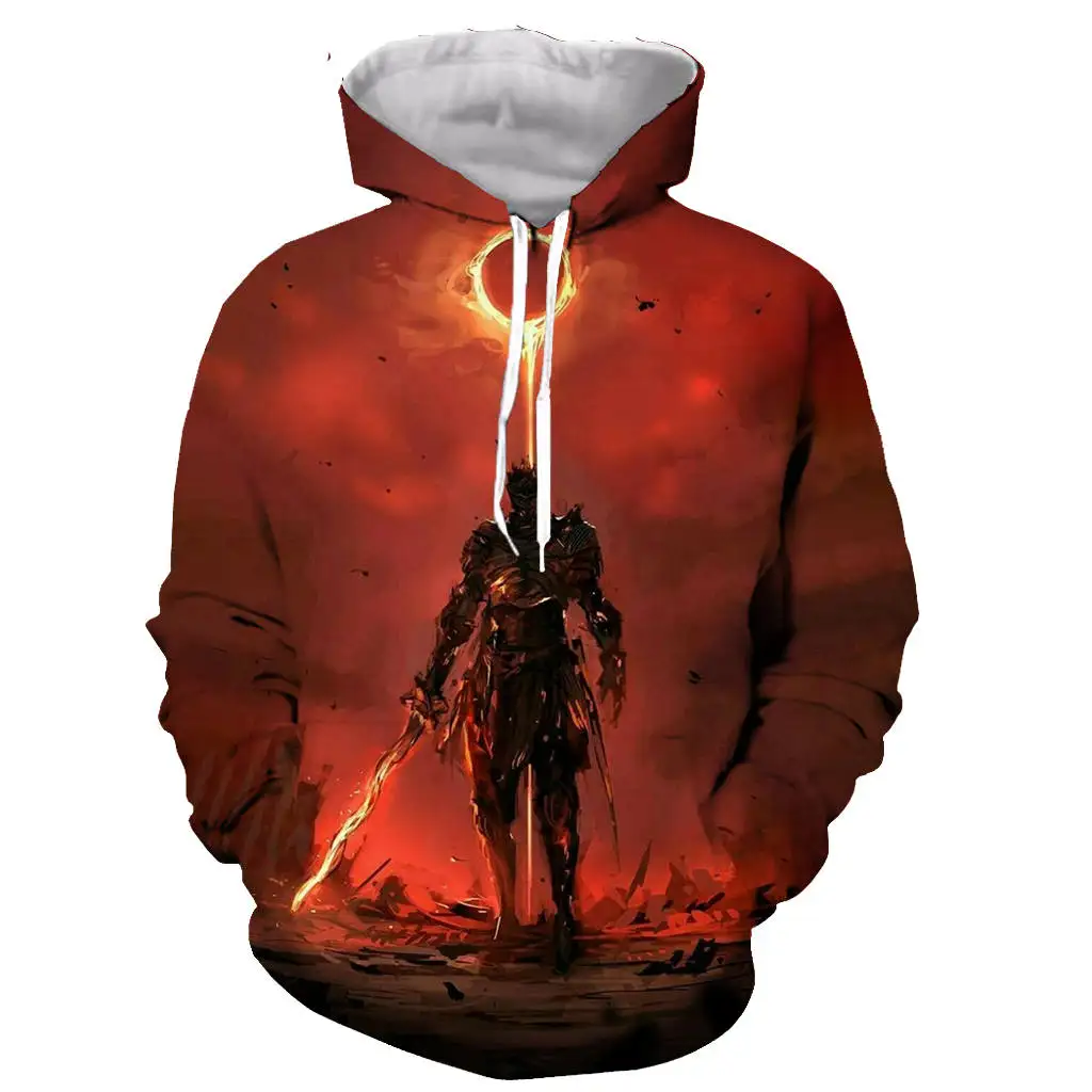 

Game Dark Soul 3D Printed Men Women Hooded Hoodie Fashion Graphic Hoodie Casual Streetwear Pullover Hoodie