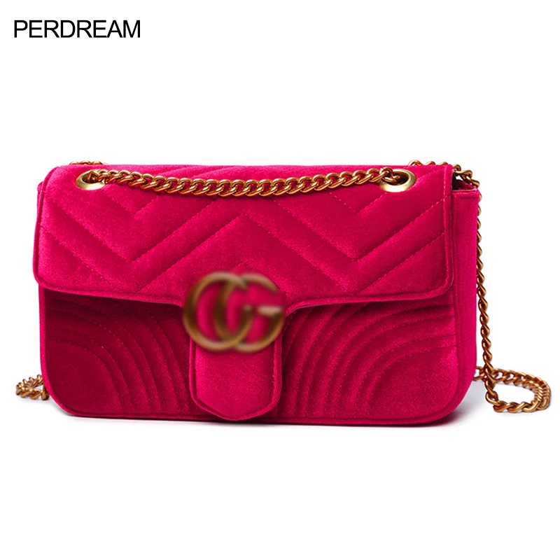 

Autumn and winter new women's bags suede water ripple flip magnetic buckle women's bag sliding chain crossbody