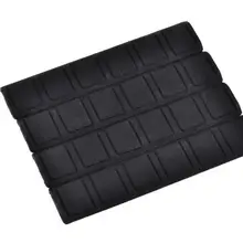 Высокое качество 4 шт. Тактический KeyMod резиновый мягкий рельсовый чехол Keymod рельсовые панели B Тип