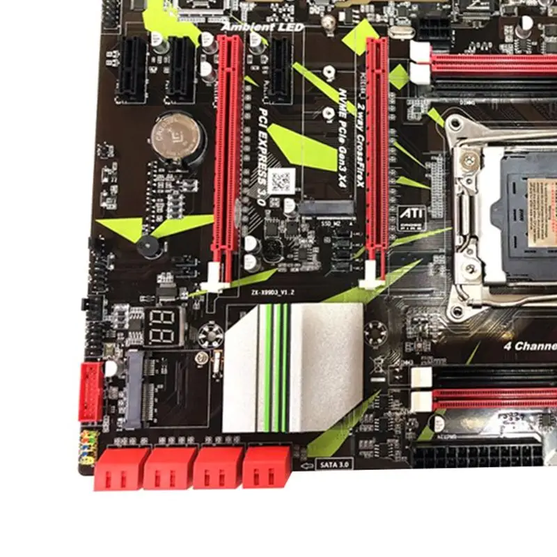 X99 2011-V3Pin DDR3 Desktop Computer Mainboard Motherboard for E5-2609V3 CPU Kit