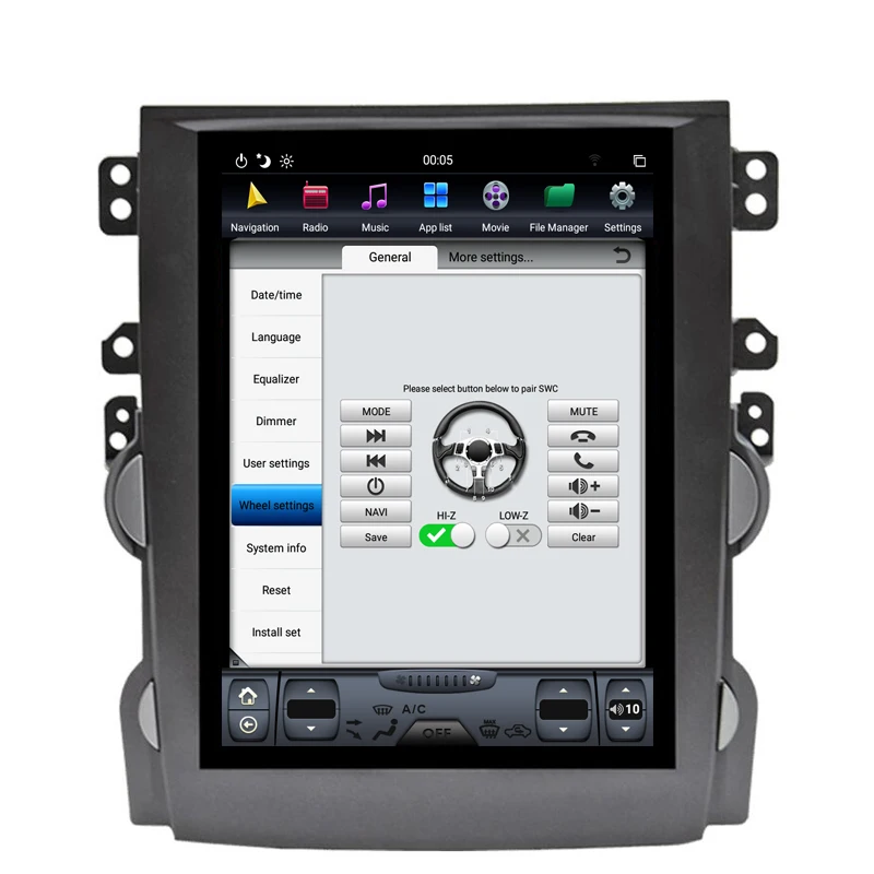 Sale NAVITOPIA 10.4inch 4G+64GB Tesla Style Vertical Screen Android 8.1 Car DVD GPS Navigation for Chevrolet Malibu 2012-2015 4