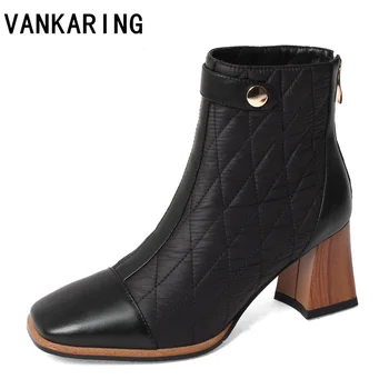 

women's leather ankle boots warm down snow boots winter shoes for women waterproof padded boots winter boots women shoe footwear