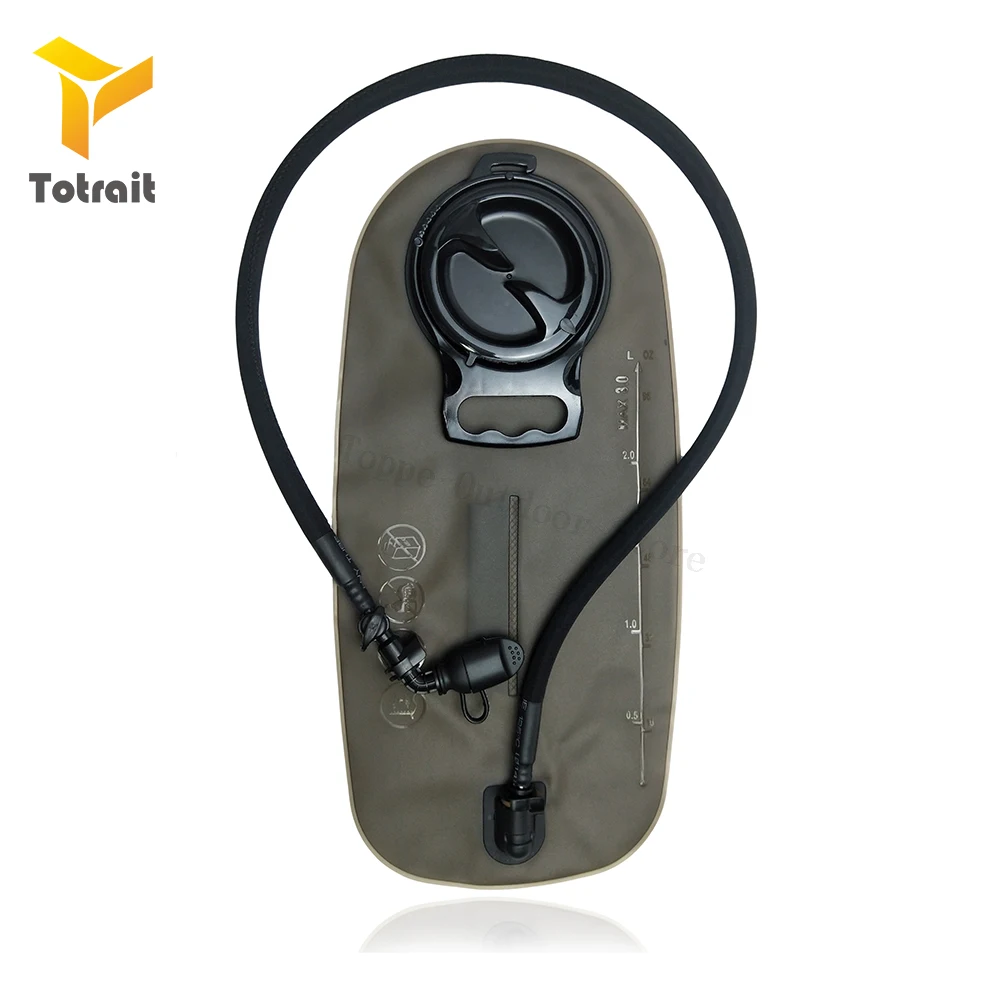 TOtrait 3L TPU сумка для воды с большим ртом, сумка для воды, гидратационная система, рюкзак для кемпинга, велоспорта, туризма, выживания