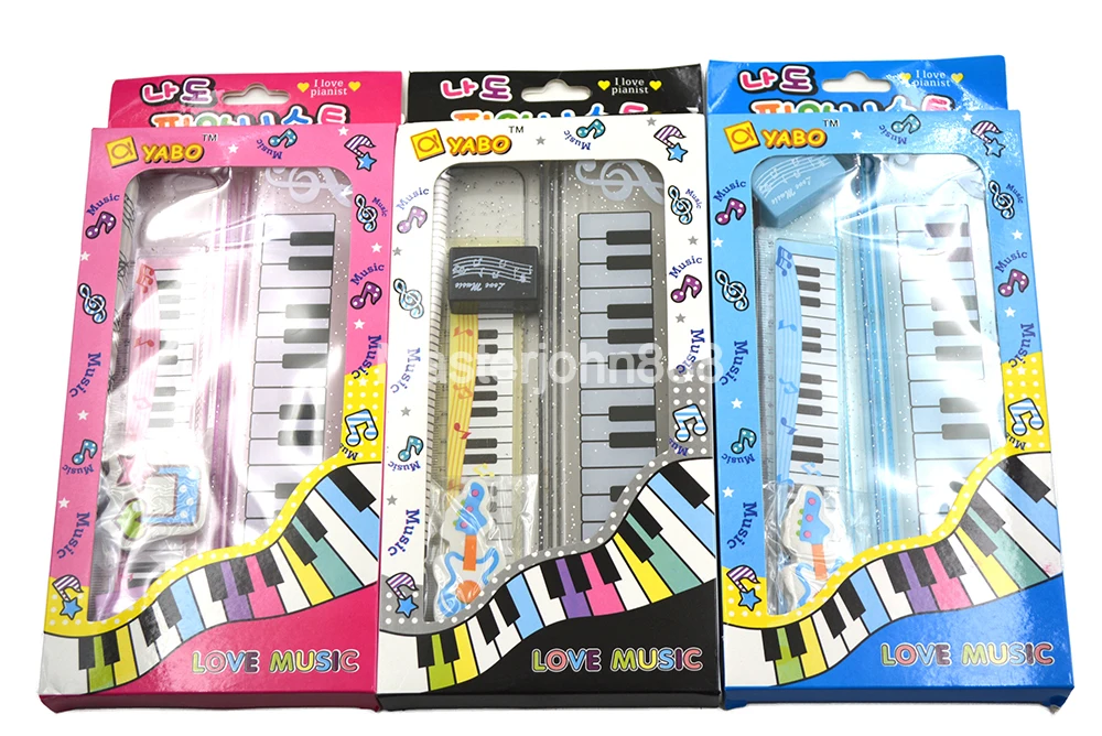 

Music Topic Piano Music Note Pencil Case Pencil Eraser Ruler Sharpener Stationery Case For Student Musician Song Writer Artist