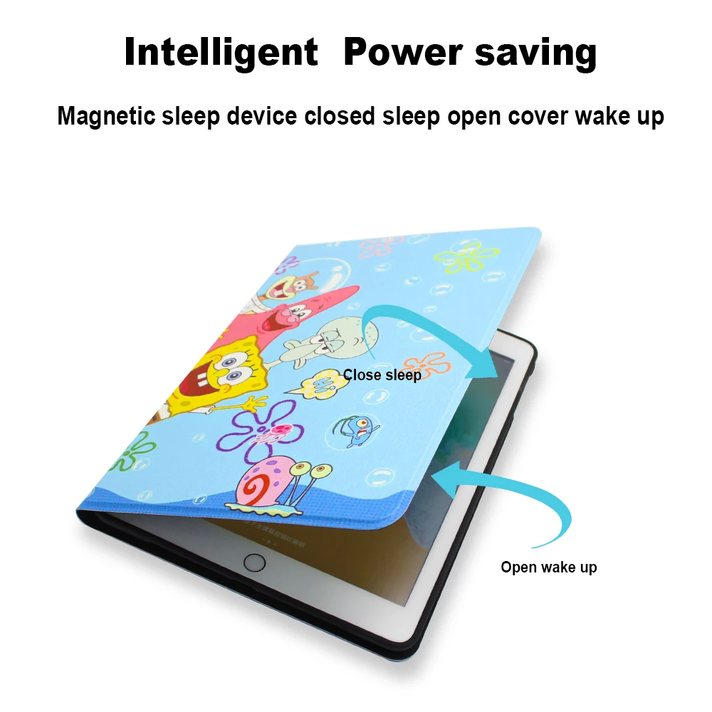 Для iPad 5/6th поколения Air 2 Mini 1/2/3, iPad 2/3/4 Pro 10,5 мини 4/5 чехол силиконовый мягкий чехол для задней панели с подставкой из искусственной кожи Smart Cover