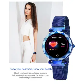 

Women H18 IP67 Smart WatchSmart Waterproof Bracelet Female Heart Rate Monitor Fitness Tracker Wristwatch Smart Band For Lady
