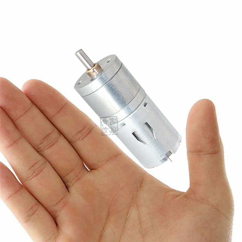 Заводская розетка ChiHai мотор CHR GM25 370 DC редуктор умный робот тележка 6V12V24V с высоким