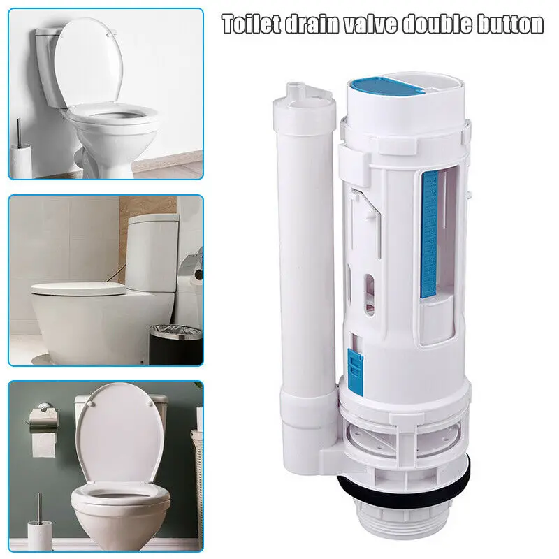 1Pc Multi-size Split Toilet Drain Flush Cistern Valve Two-Button Water Outlet Filling Valves WC Tank Fitting | Дом и сад