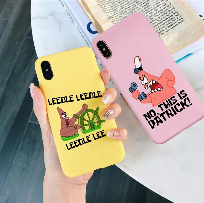 

No, This Is Patrick! Spongebob Colored soft silicone phone case For huawei p30 pro p30 lite p20 pro p10 mate 20 p10 lite