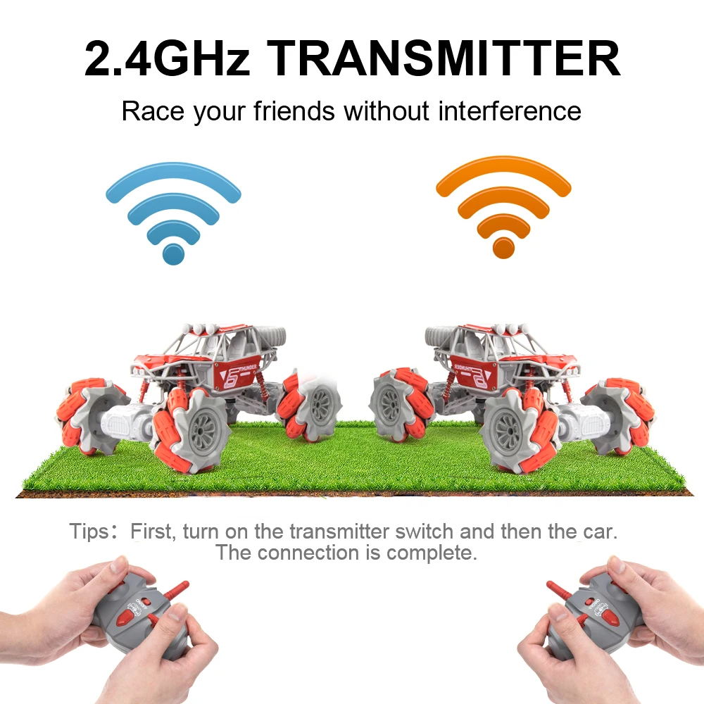 어린이 선물용 합금 RC카 장난감, 리모컨 스턴트 카, 제스처 감지, 오프로드 차량, 무선 제어 등반 트럭