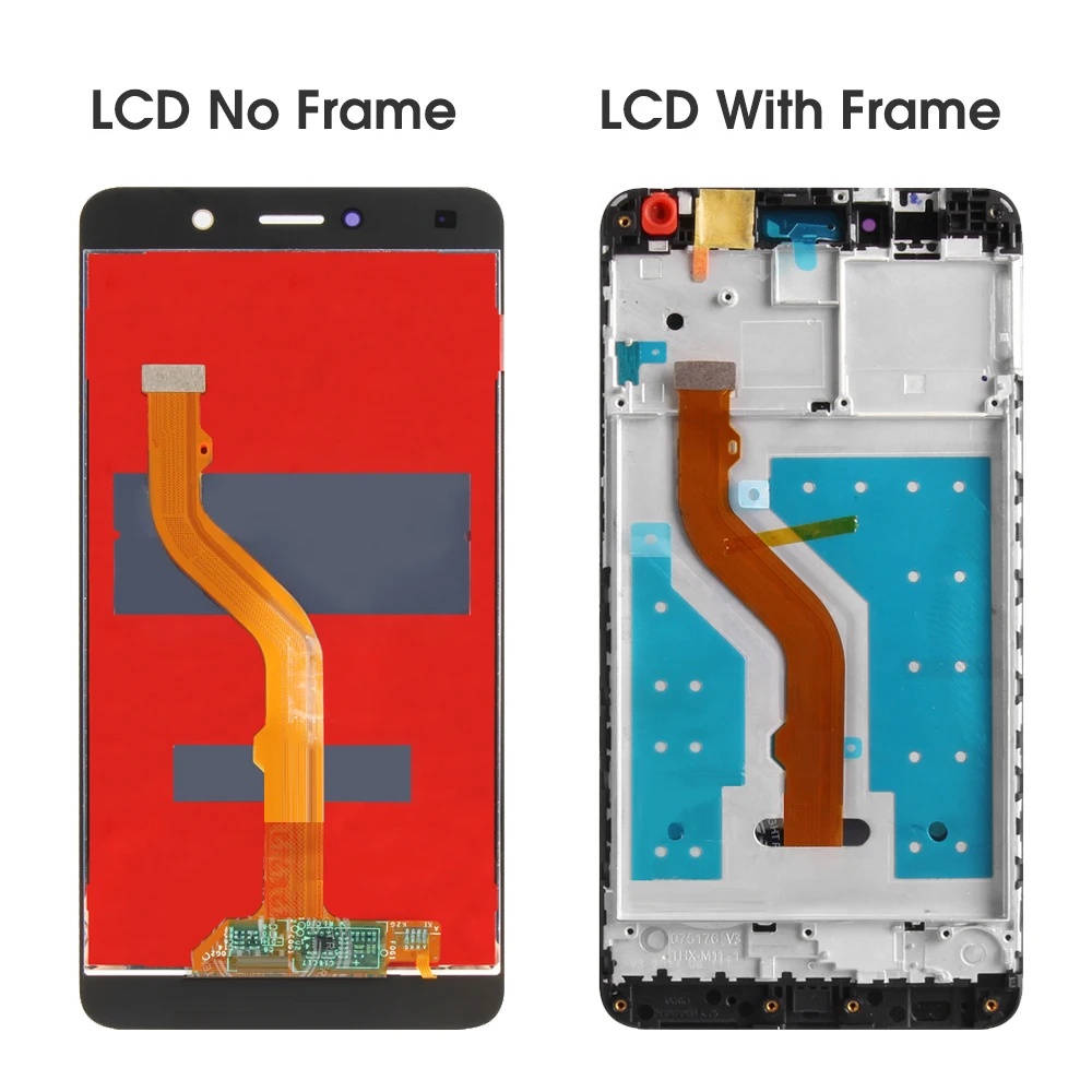 For Huawei Y7 Prime 2017 Y7 2017 LCD Display Touch Screen Digitizer Assembly with Frame For Huawei Enjoy 7 Plus lcd screens