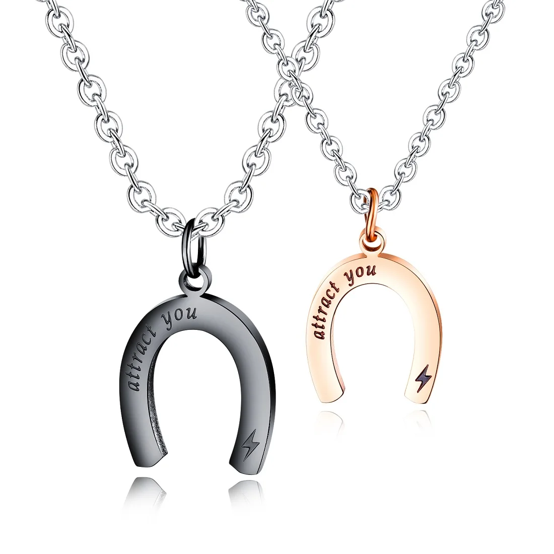 Свадебное ожерелье и подвески FATE LOVE пары для женщин мужчин цепочка из