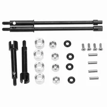 1set Kit modificación Axial Scx24 90081 ampliado Axle Set Unilateral ampliado 4mm para 1/24 Rc Crawler Axial Scx24 90081 Accesorios