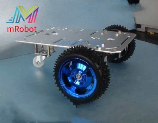 200x150mm Wheel Robot Smart Car Chassis With Speed Encoder 2 Wheel Drive Car For DIY Kit Educational Teaching Tool 200x150mm Wheel Robot Smart Car Chassis With Speed Encoder 2 Wheel Drive Car For DIY Kit Educational Teaching Tool