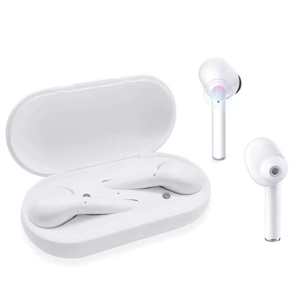 Hi-fi наушники-вкладыши Tws Bluetooth Беспроводной мини-наушники стерео бас-гитара