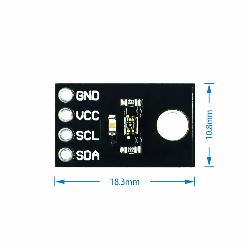 Igc VEML6075 UVA UVB светильник Модуль датчика обнаружения Солнечный ультрафиолетовый светильник датчик интенсивности модуль обнаружения с последовательным портом