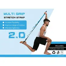 Йога растягивающийся пояс антигравитационная поддержка спортивные аксессуары для йоги аэробика фитнес упражнения черный