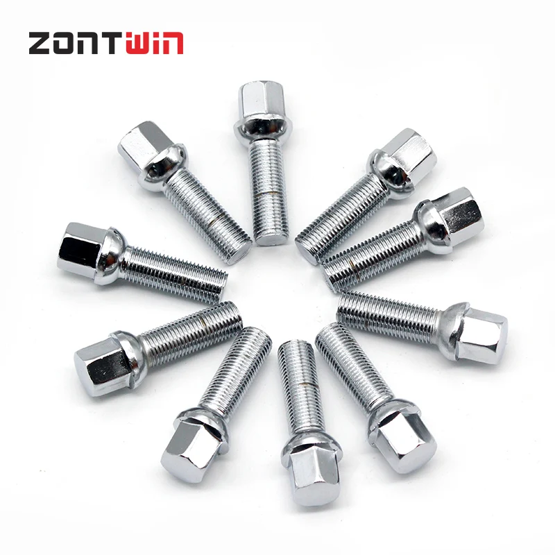 Car Alloy Wheel Nut Bolts Screw 5pcs for BMW Benz VW Golf 5/6/7 CC