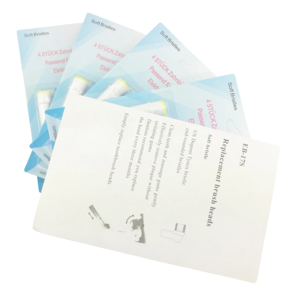 Sensitive toothbrush heads