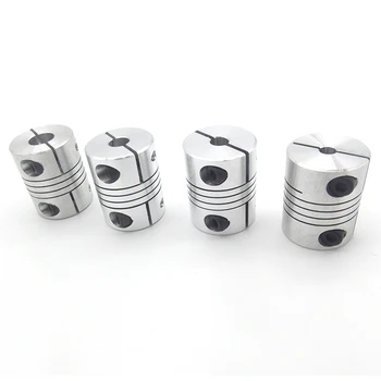

4PCS 6X6MM D25L30 Aluminum Z Axis Flexible Coupling For Stepper Motor Coupler Shaft Couplings 3D Printer Parts Accessory
