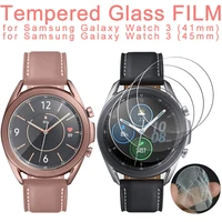 3 stück Gehärtetes Glas Schutz Für Samsung Galaxy Uhr 3 41mm 45mm Für Samsung Smart Uhr 9H screen Protector Glas Film