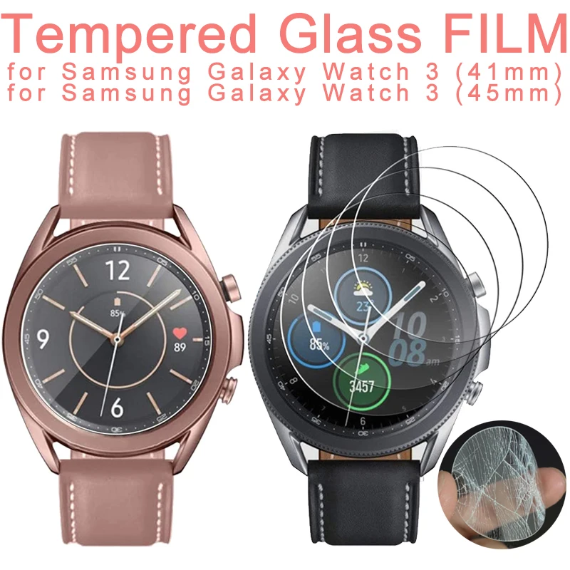 Закаленное стекло для Samsung Galaxy Watch 3 41 мм 45 9H шт. | Электроника