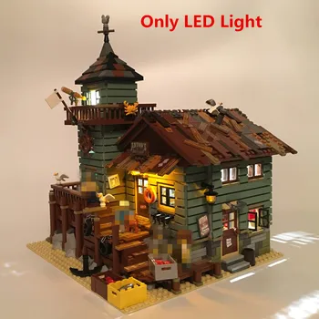 

(Only light) LED Light For Ideas Old Fishing Store 21310 Building Blocks Kit Bricks Classic Model Toys 16050