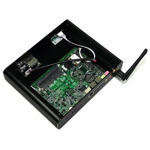 HYSTOU FMP05B i7-7500U 8 Гб DDR3 256 ГБ SSD Мини ПК четырехъядерный Win10 DDR4 Intel UHD graphics 620 5,0 ГГц безвентиляторный мини настольный ПК