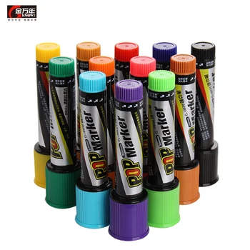

Know POP Art Marker 12PCS Color oily based ink Marker Set Best For Manga Single Headed Art Sketch Markers for kids gifts