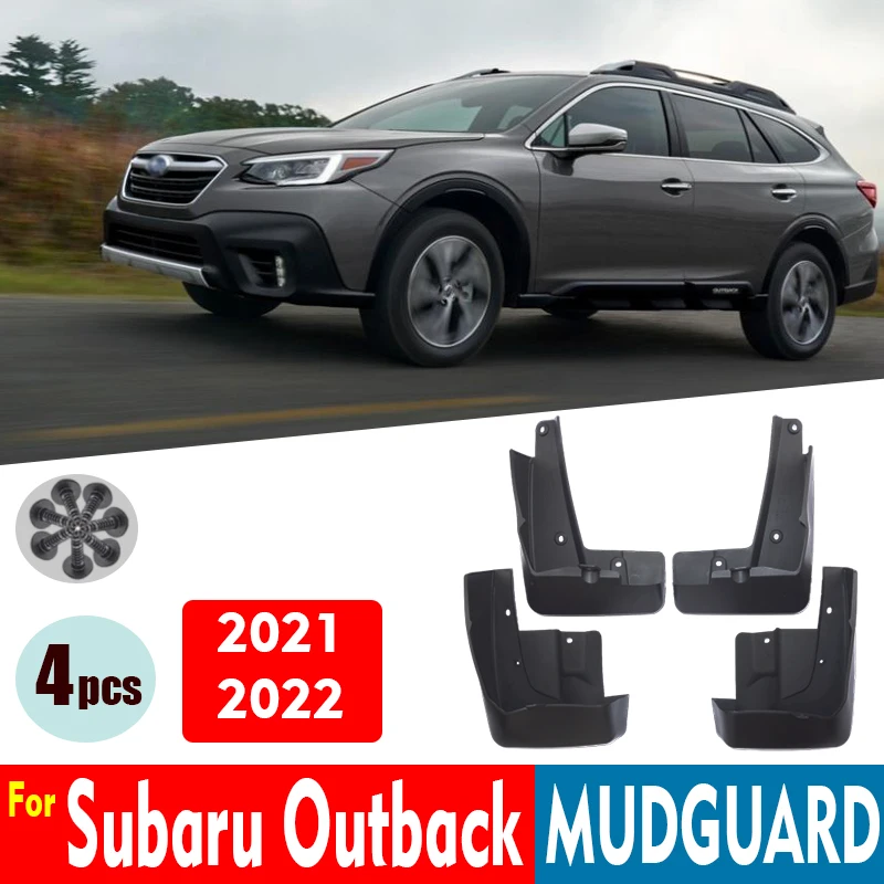 

Car Mudflaps FOR Subaru Outback 2021 2022 Mudguards Fender Mud Flap Guard Splash Mudguard Acccessories Auto Styline Front Rear