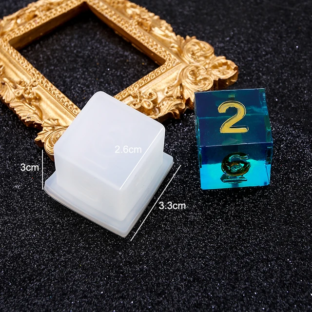 Silicone Dice Mold for Resin Dice Making -  Sweden