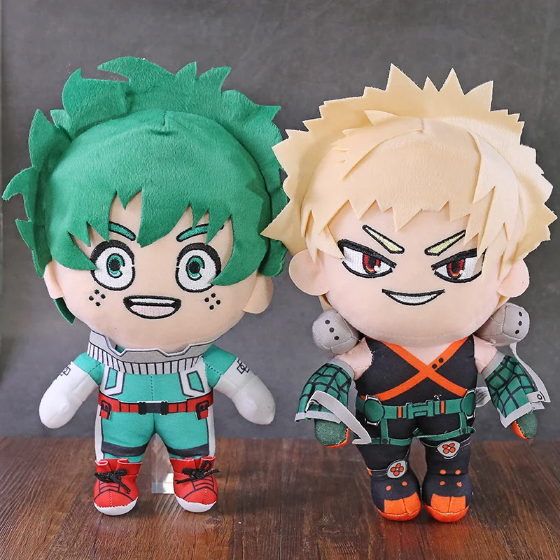 Аниме мультфильм мой герой Academy Izuku Midoriya/Bakugou катсуки плюшевые игрушки мягкие куклы 1" 31 см