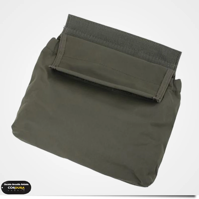 TMC Velco Roll Dump Pouch Armor Carrier Drop Pouch Airsoft Gear Nylon Airsoft Military Tactical Tool bags Multicam 2461 - Цвет: Range Green